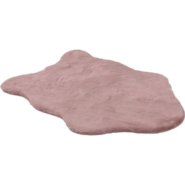 SCHÖNER WOHNEN-Kollektion Fellteppich Tender, fellförmig, Höhe: 26 mm, weich durch Microfaser, Kaninchenfell Haptik, Kunstfell, waschbar – Bild 4