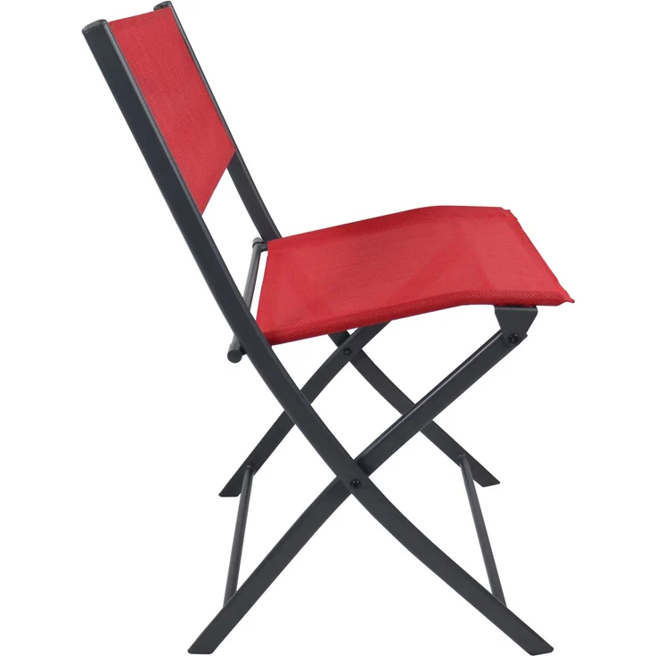 VCM Gartenstuhl Sumila 920267 Rot H. 79 x B. 45 x T. 46 cm – Bild 3