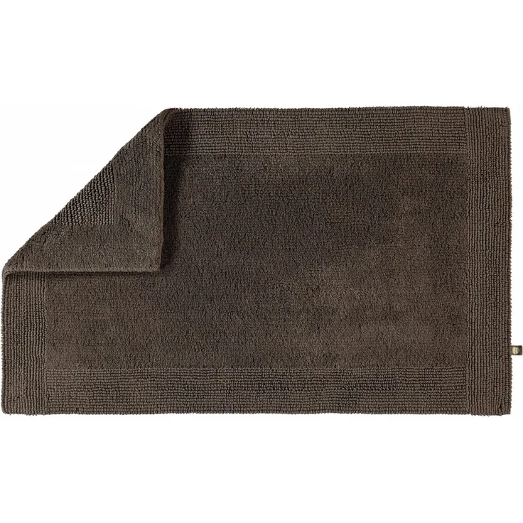 Rhomtuft WC Vorleger mit Ausschnitt Prestige|60x60 cm| taupe