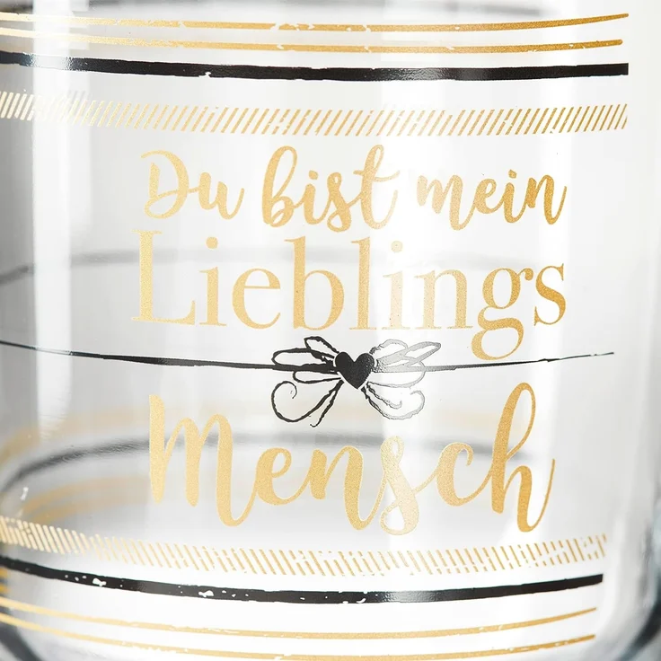 Leonardo EMOZIONE Tasse Lieblingsmensch 400ml 4er Set - A – Bild 4