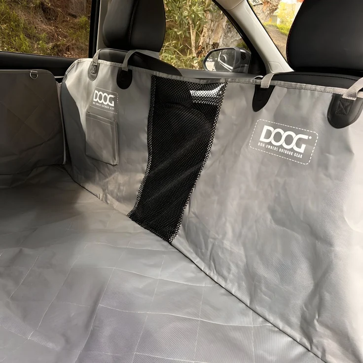 DOOG Auto-Schondecke / Car Seat Cover grau – Bild 4