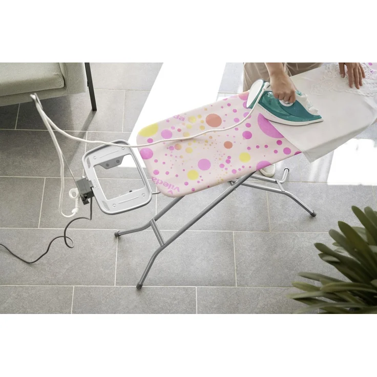 Vileda Bügeltisch Neo 114x33cm Bügelbrett höhenverstellbar Bügeleisenablage – Bild 3