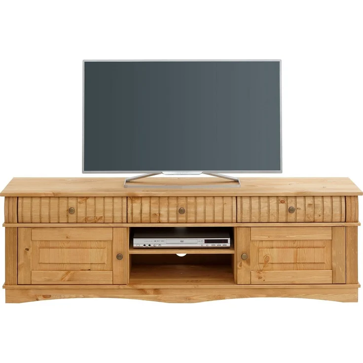 Home affaire Lowboard Teresa, Kommode aus massiver Kiefer, Breite 154 cm – Bild 3