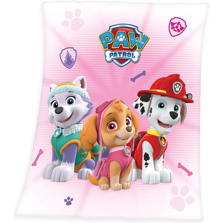 Paw Patrol Soft-Peach-Decke 130/160 cm