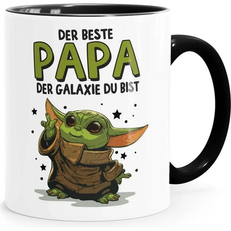 MoonWorks Tasse Tasse Geschenk Papa Sprüche Geschenkidee Vatertag Lustig Motiv, Keramik – Bild 4