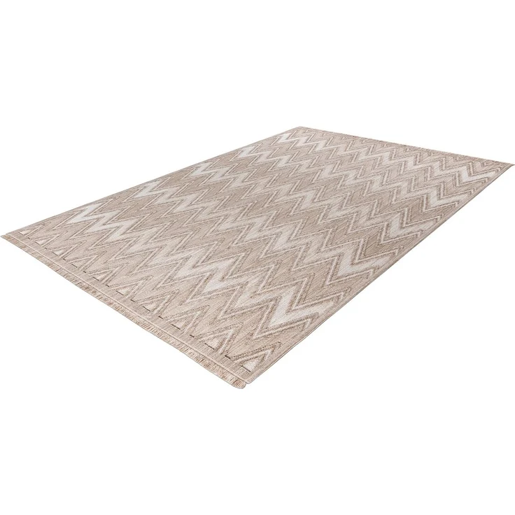 Teppich >Sarai< in Beige, 100% Polyester - 170x120cm (LxB) – Bild 4