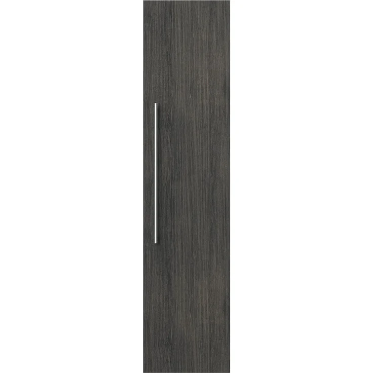 Hochschrank 150 cm anthrazit gemasert : Anthrazit gemasert – Bild 2