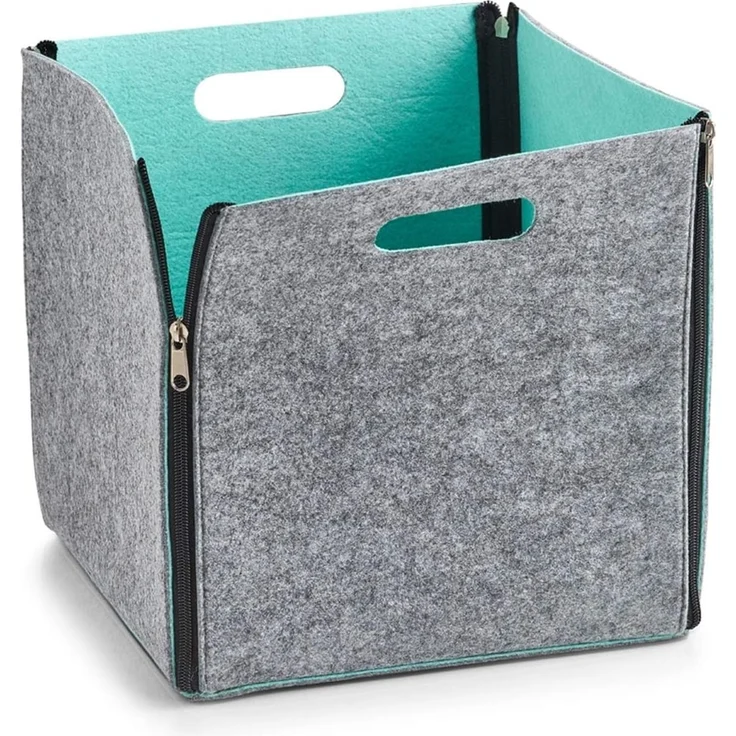 HTI-Living Aufbewahrungsbox Aufbewahrungskorb Filz (1 St, 1 Korb), Regalbox Regalkorb – Bild 1