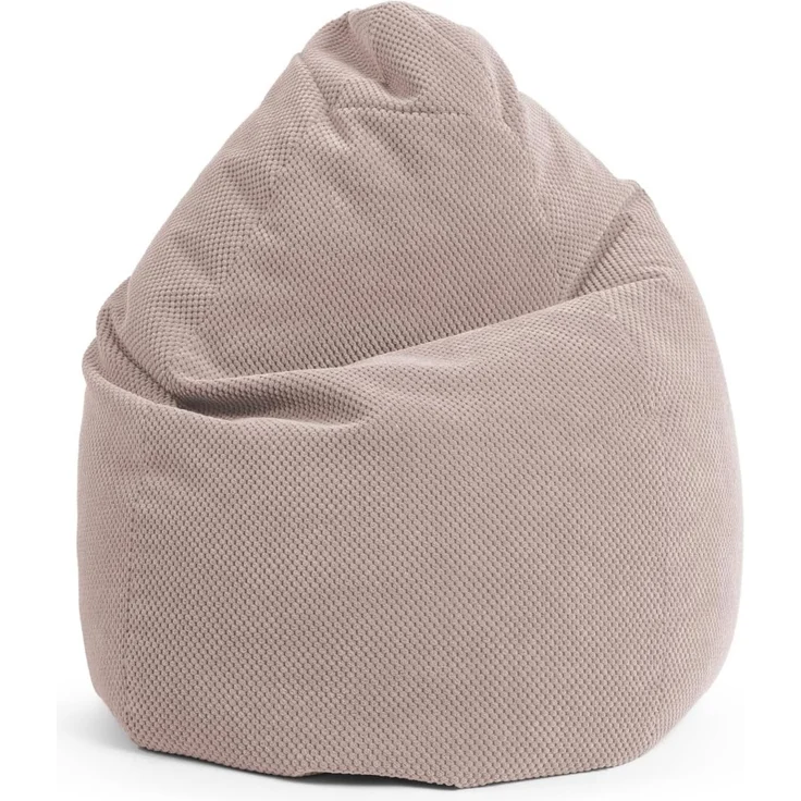 SITTING POINT only by MAGMA BeanBag COMODO XL Sitzsack mit Plüsch aus 100% Polyester - 70x110cm, Hülle waschbar, Oeko-TEX Standard-Zertifiziert, rose