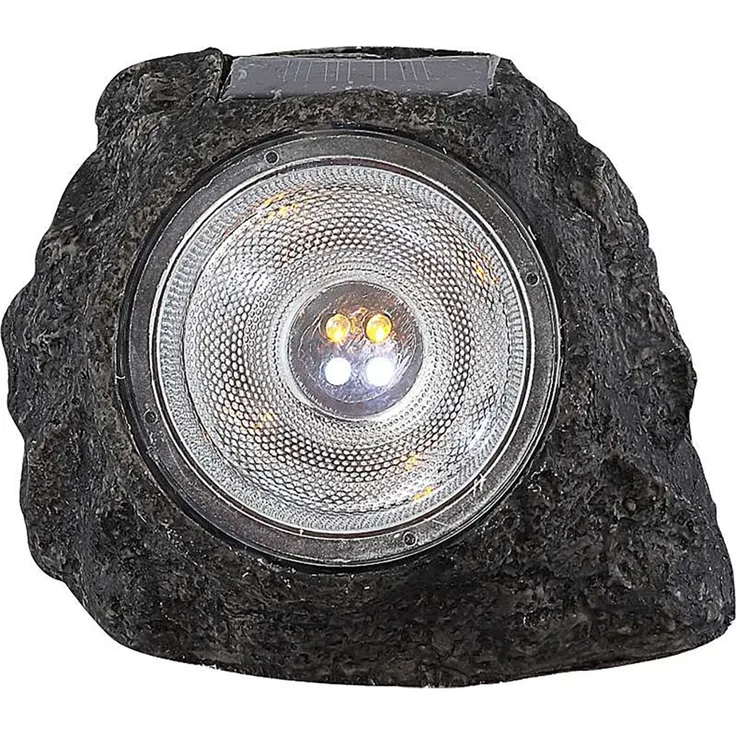 Solar-Gartenstrahler in Form eines Steins SOLAR