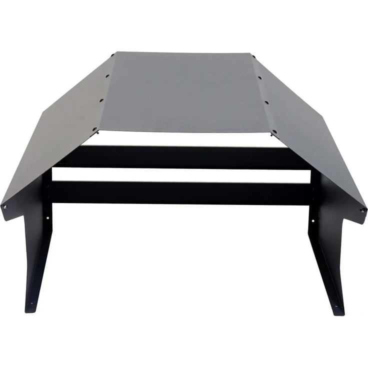 Mendler 'HWC-L43' Mähroboter Garage, Metall, 40 x 59 x 69 cm, Anthrazit – Bild 3