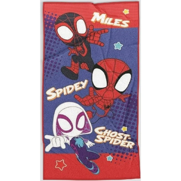 Spidey and Friends Strandtuch – 70x140 cm, 100% Polyester für den perfekten Strandtag – Bild 3