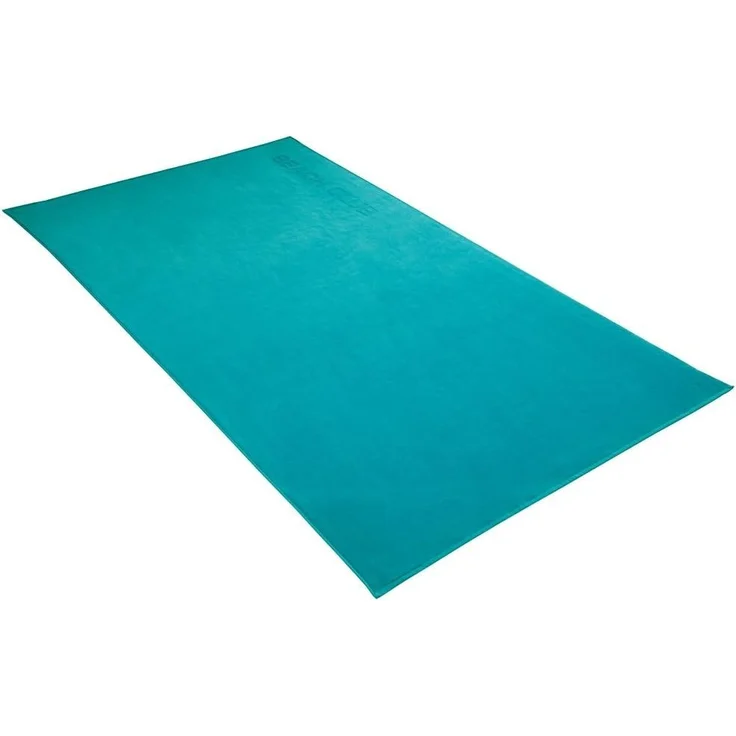 Vossen Strandtuch Beach Club, Frotteevelours (1-St), Badetuch, Uni Farben, mit Schriftzug – Bild 1