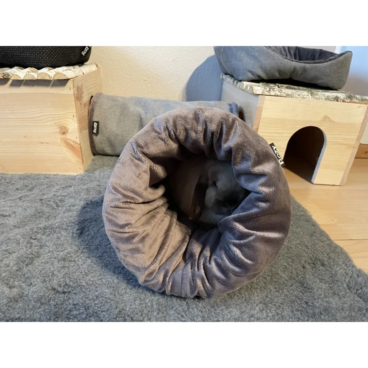 Ollesch Nager Schlafsack Charle 45 x 25 cm silber – Bild 3