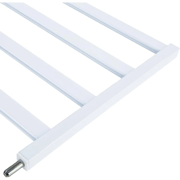 Absperrgitter Treppenschutzgitter weiß für 110-120cm Durchgang 77cm Hoch – Bild 6