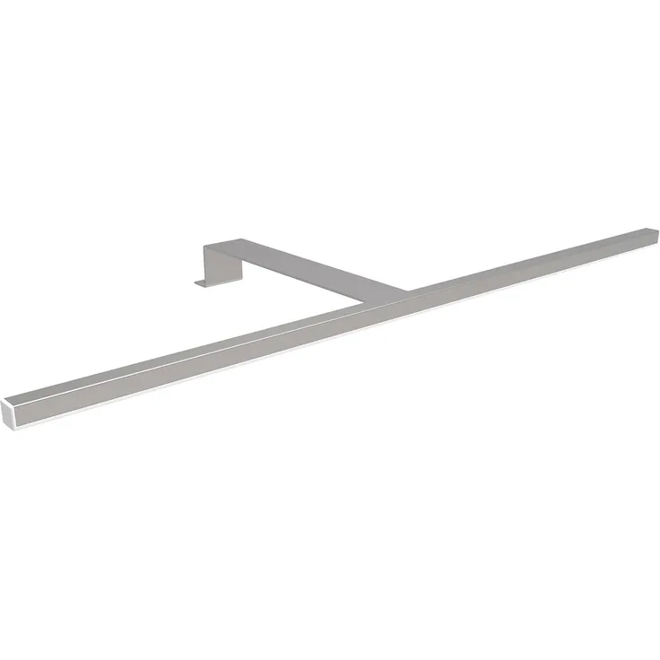 kalb Aufbauleuchte LED Schrankbeleuchtung Schwebetür Aufbauleuchte silbergrau 600mm, 2er Set neutralweiß, neutralweiß