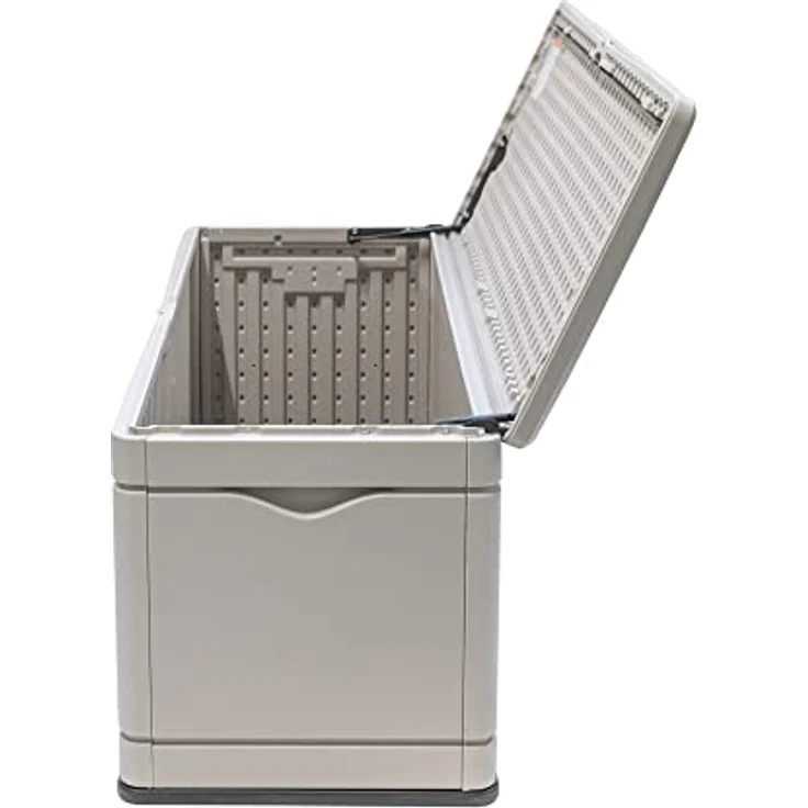 Lifetime Kunststoff Kissen Aufbewahrungsbox 495 Liter | Lichtgrau | 61 x 152,5 x 67 cm – Bild 6