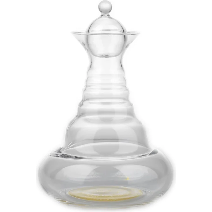 Set Karaffe Alladin 1,3l + 4 Trinkgläser Mythos - Gold - Blume des Lebens – Bild 3