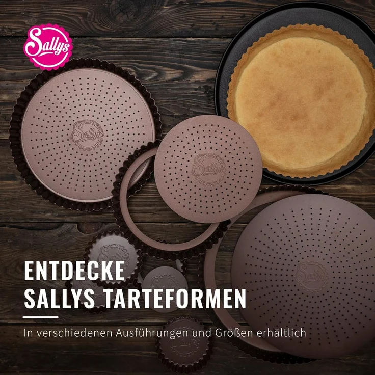 Sallys Tarteform Rund mit Hebeboden – Bild 7