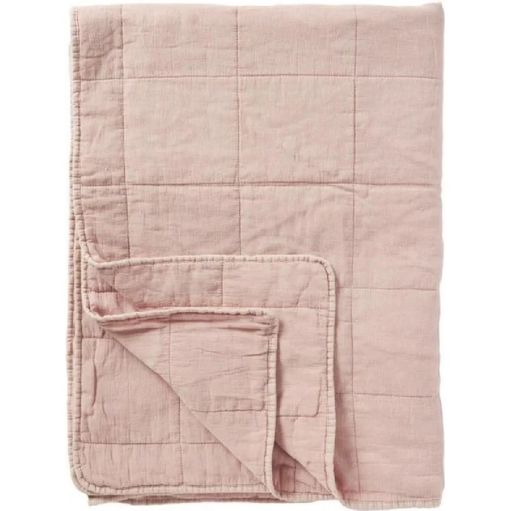 Ib Laursen - Decke Quilt Tagesdecke Überwurf 180x130cm Rosa 6108-43 – Bild 4