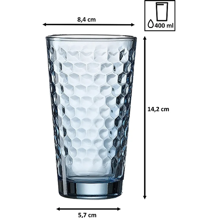 Longdrink-Glas Favo klar – Bild 2