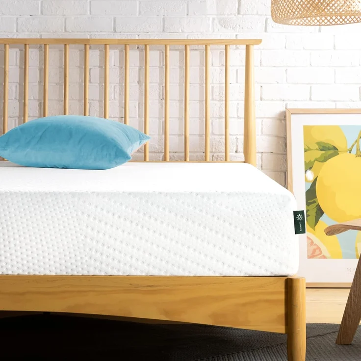 Zinus Essential Memory-Schaum-Matratze mit grünem Tee, anpassbar, 7 Zonen, 150x190 cm, Höhe 20 cm, günstig, Öko-Tex – Bild 9