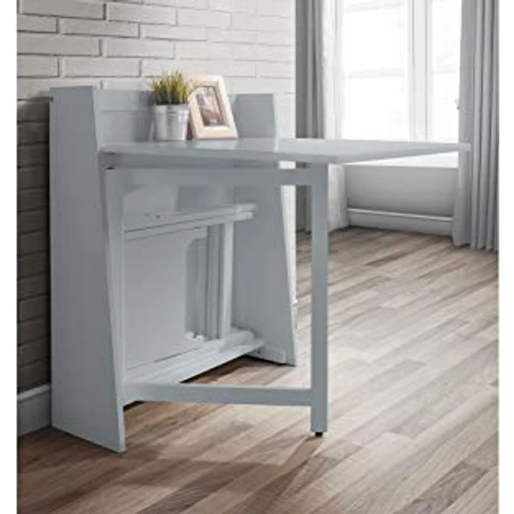 Das kompakte Julian Bowen Helsinki Esszimmer-Set in hellgrau ist die platzsparende moderne Esslösung – Bild 4