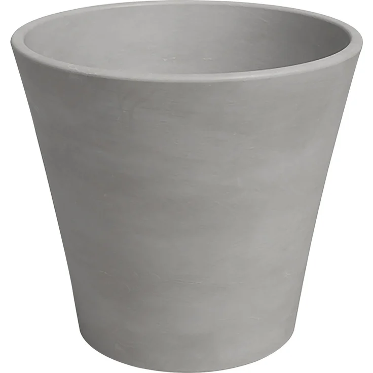 Artevasi Pflanztopf Manuel Terrakotta grau Ø 15 x 16 cm – Bild 1