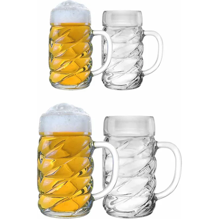 Stölzle Oberglas DIAMOND Maßkrug Bierkrug 4er Set