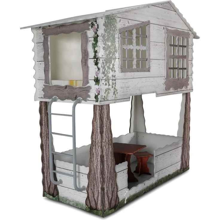 Baumhausbett Forest mit zwei Schlafplätzen 90x200 cm – Bild 4