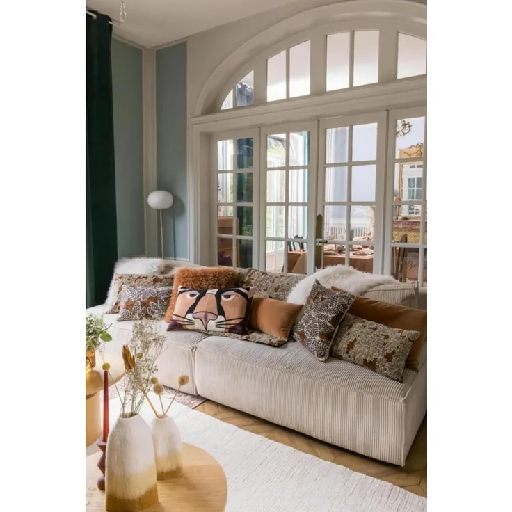 VIVARAISE ELISE CUSHION ROUILLE 30X50