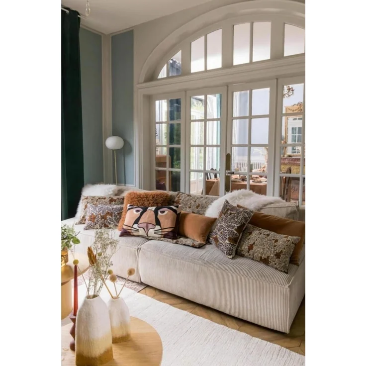 VIVARAISE ELISE CUSHION ROUILLE 30X50