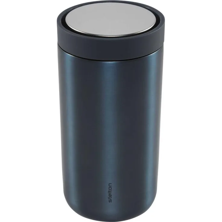 Stelton To Go Click to go Becher 0.2 l. dark blue metallic