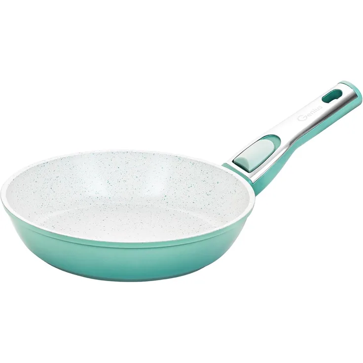 Genius Bratpfanne Cerafit Revolution Pfanne 20 CM mit Antihaftbeschichtung Induktion, Aluminium, Keramikbeschichtung