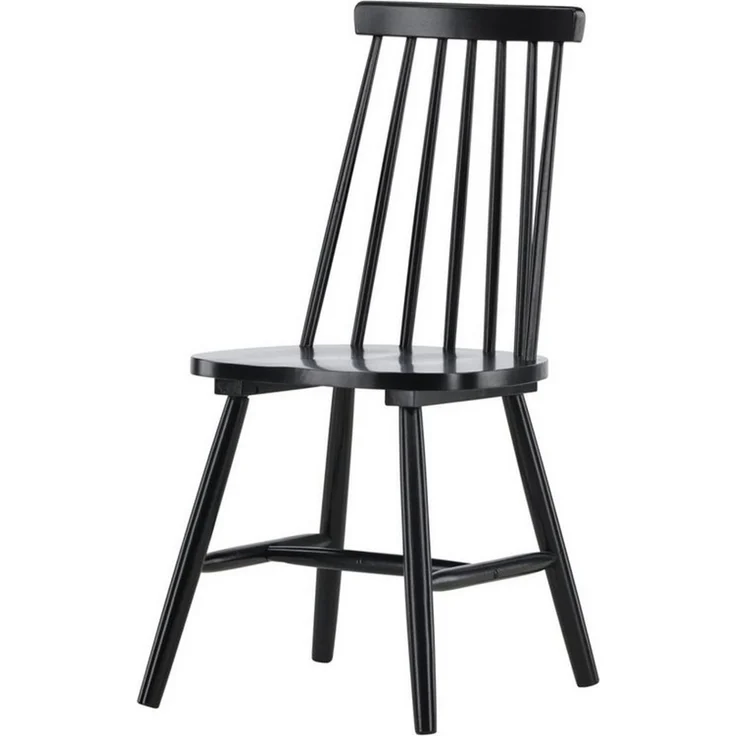 Venture Home Esszimmerstuhl Lönneberga, 2er-Set Esszimmerstühle aus Gummibaumholz, modern, Holzstuhl, Massivholz, ergonomisch, robust, skandinavisch – Bild 4
