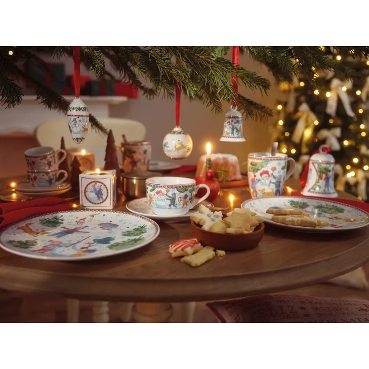 Hutschenreuther Espressotasse Sammelkollektion 2025 Weihnachtsspiele Espressotasse 2tlg, Porzellan