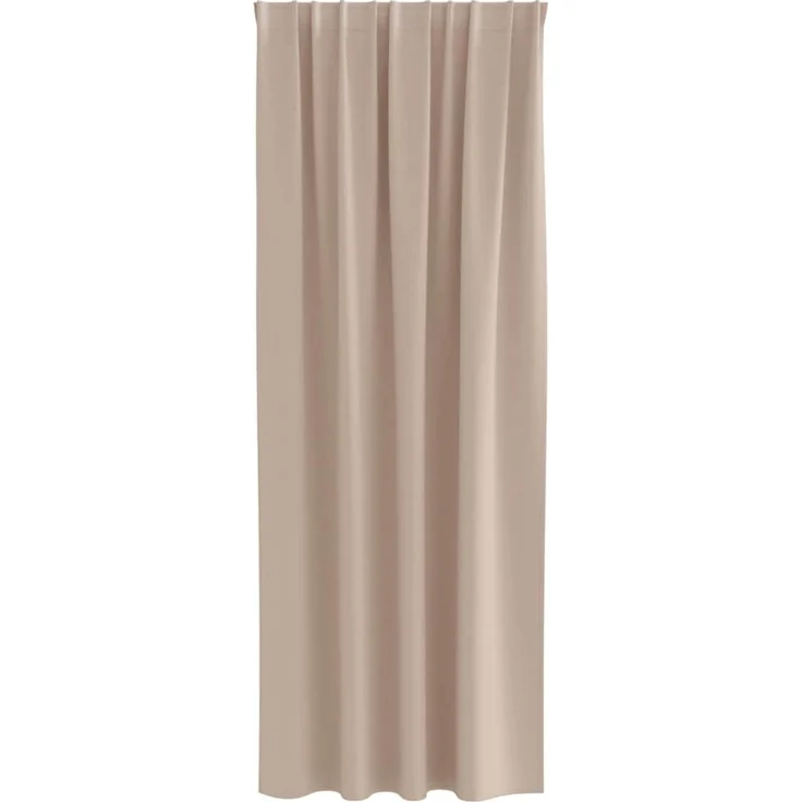 vidaXL Verdunkelungs-Vorhänge mit Ringen 2 stk. Taupe 260 x 140 cm 4107442 – Bild 4