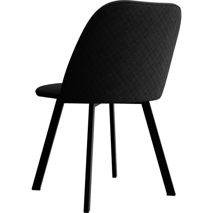 Mirjan24 Polsterstuhl K109 (Farbe: Uttario Velvet 2980 + Uttario Velvet U03 2980), 80 x 58 x 47 cm – Bild 3