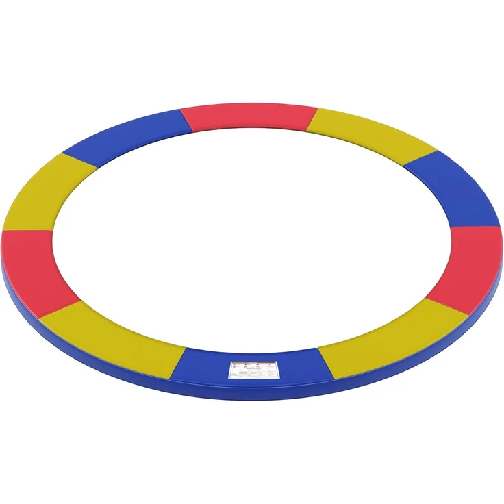 SONGMICS Trampolin Randabdeckung, 100% UV-beständig, Reißfest, PVC, Bunt, 366,0 cm – Bild 1