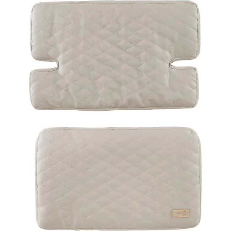 roba Sitzverkleinerer 2-teilig 'Greyish gesteppt' - Zubehör für Hochstuhl 'Nature Up' - Beige – Bild 3