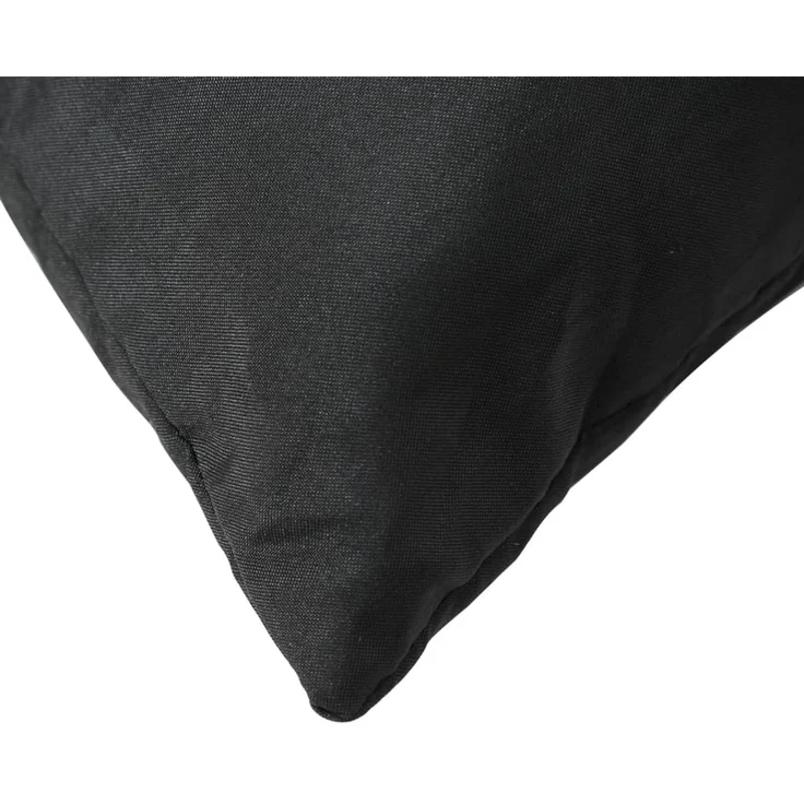 vidaXL Sofakissen 4 Stk. Schwarz 40x40 cm Stoff 360366 – Bild 6