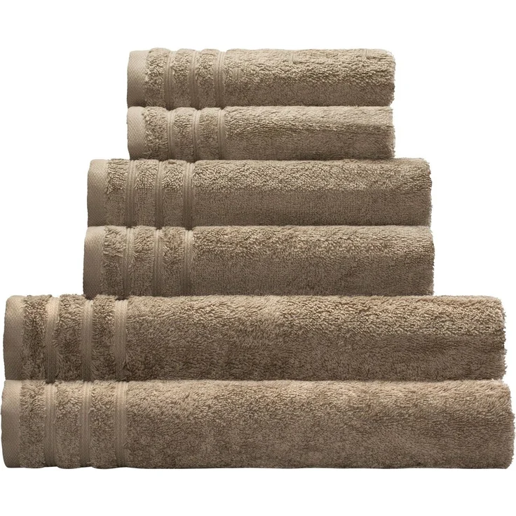 Kleine Wolke Duschtuch Royal, 1 Stück (70/140 cm), Frottier (1-St), Uni Farben, mit Bordüre, weich, auch in verschiedenen Sets erhältlich – Bild 1