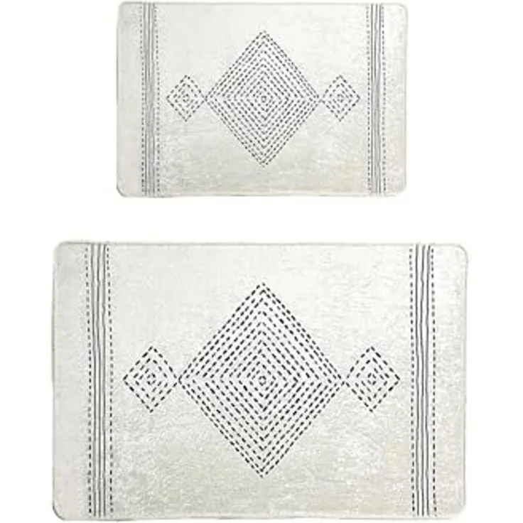 Mijolnir 'Tatiana' Badematten-Set (2-teilig), Mehrfarbig