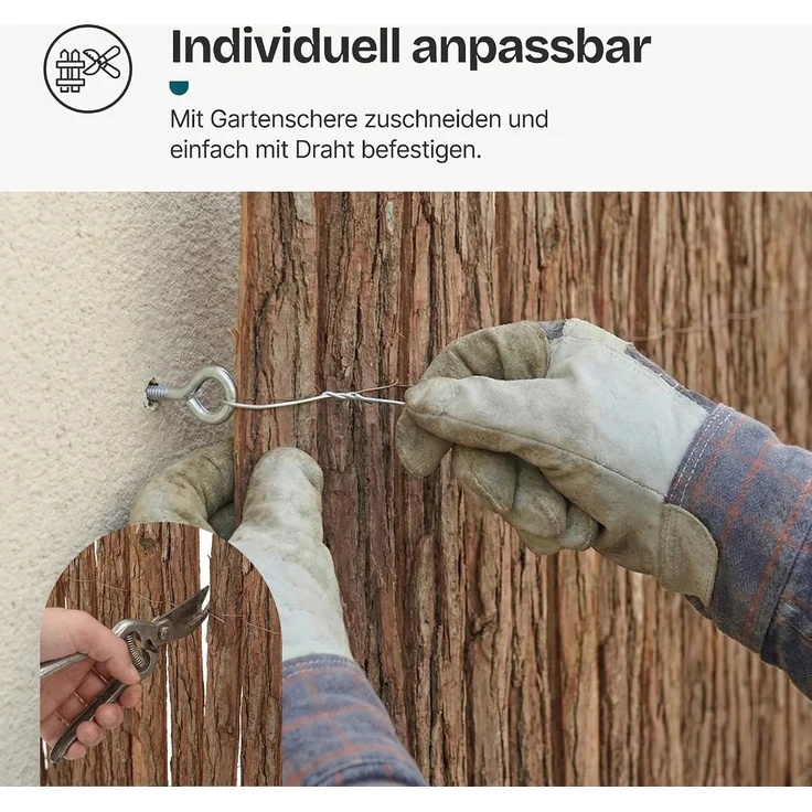 Rindenmatte Zamora 160x300 cm [casa. pro] – Bild 3