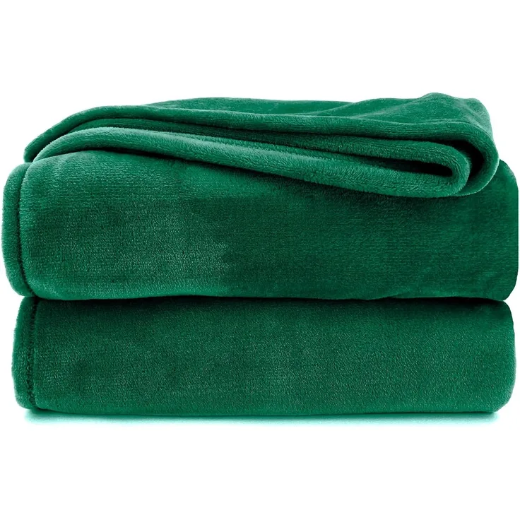 Wohndecke Premium Super Soft Flanell Kuscheldecke Sofadecke, heimtexland, super weich und flauschig, Allergiker geeignet, atmungsaktiv
