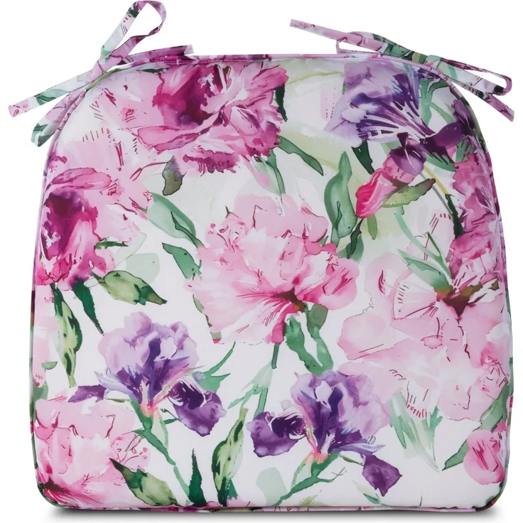 Wasserdichtes Stuhlkissen Outdoor GARTEN 34C 40X38X4 rosa lila