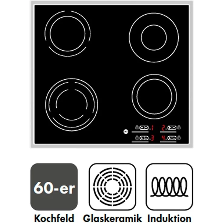 KESPER | Glasschneideplatte/Herdabeckplatte/Buffetplatte, Material: ESG-Sicherheitsglas, Maße: 50 x 28,5 cm, Stärke: 0,4 cm, Fußhöhe: 3 mm, Motivfolie: Beton Grau | 37540 13 – Bild 7