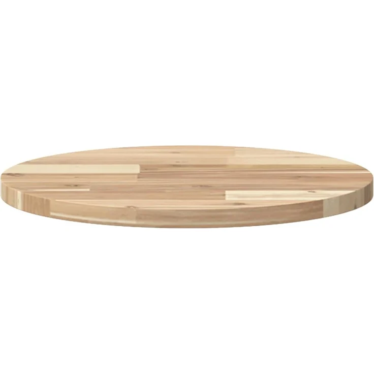 vidaXL Tischplatte Rund Ø40x2 cm Massivholz Akazie 4008682 – Bild 4