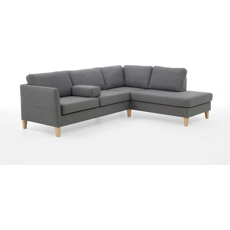 Atlantic Home Collection Ecksofa mit Ottomane rechts – Bild 1