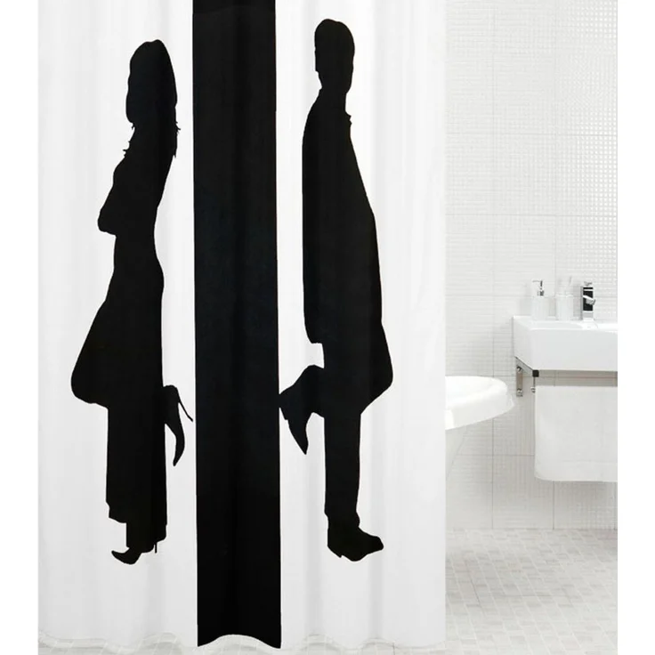 Sanilo Duschvorhang Unisex 180 x 200 cm, 100% wasserdicht, Anti-Schimmel-Effekt, hochwertige Qualität – Bild 2